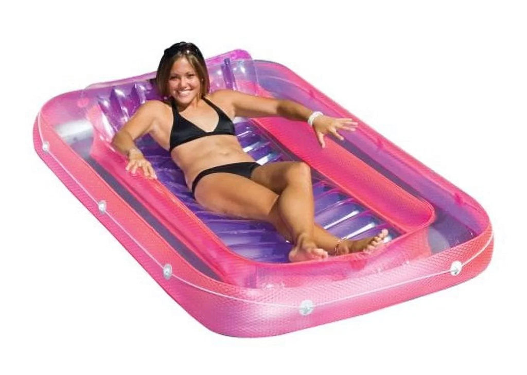 Swimline 9052 71" Pool Inflatable Suntan Tub Float Lounge (Open Box) (6 Pack)