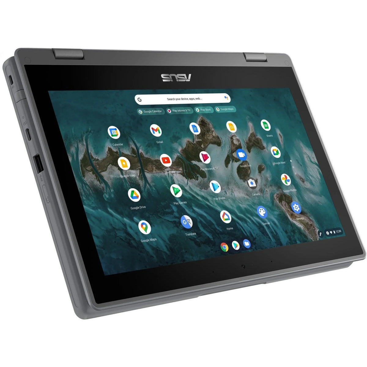 Asus Chromebook Flip 11.6" Touchscreen, Intel Celeron N5100, 64GB SSD, ChromeOS, CR1100FKA-YZ184T