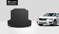 ToughPRO - Trunk Mat Compatible with NISSAN Altima - All Weather Heavy Duty (Made in USA) - Black Rubber - 2016