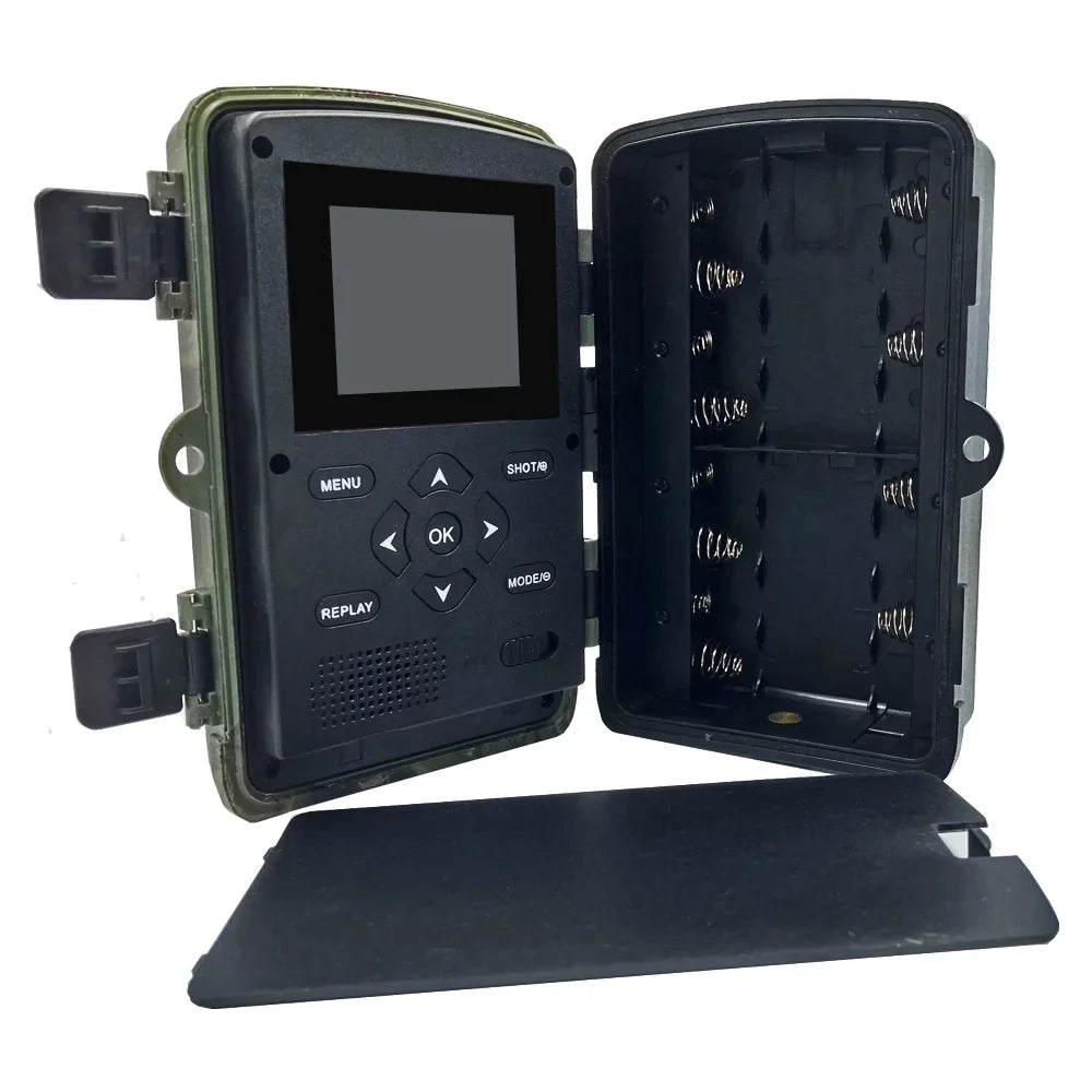 ammoon Affordable Waterproof Trail Camera 1080P Day Night Camera with 34 Infrared Lights Perfect for Wildlife Observation