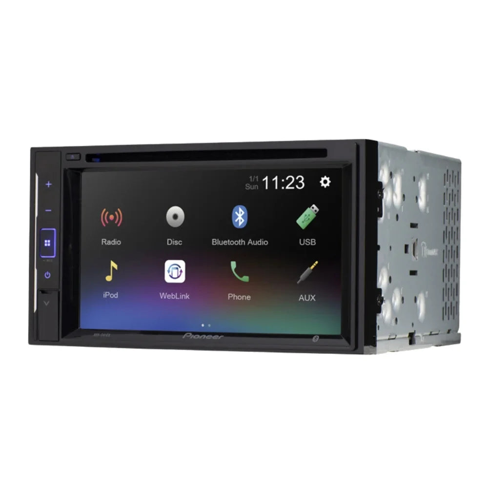 KIT4823 Bundle for 1994-1996 Oldsmobile Ninety-Eight W/ Pioneer AVH-241EX Double DIN Car Stereo with Bluetooth/Backup Camera/Install Kit/in-Dash DVD/CD AM/FM 6.2" Touchscreen Digital Media Receiver