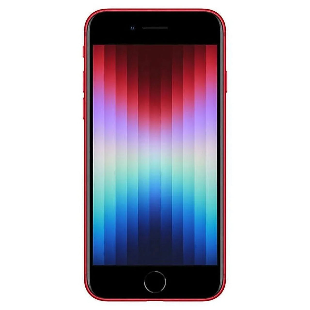 Restored Apple iPhone SE (3rd Gen) A2595 (Fully Unlocked) 128GB Red (Refurbished)