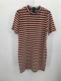 Pre-Owned T Alexander Wang Coral Size Large Short Short Sleeve Dress