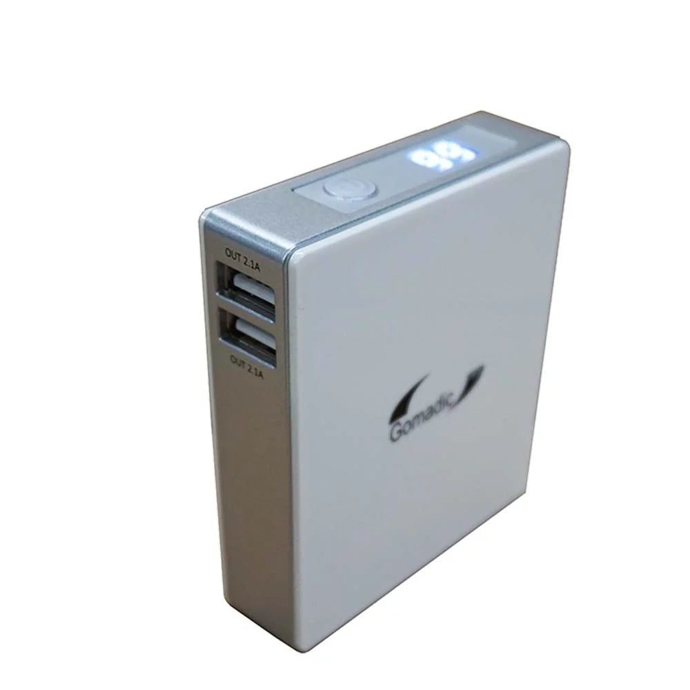 Gomadic High Capacity Rechargeable External Battery Pack suitable for the Garmin Nuvi 2310 - Portable Charger with TipExchange Technology