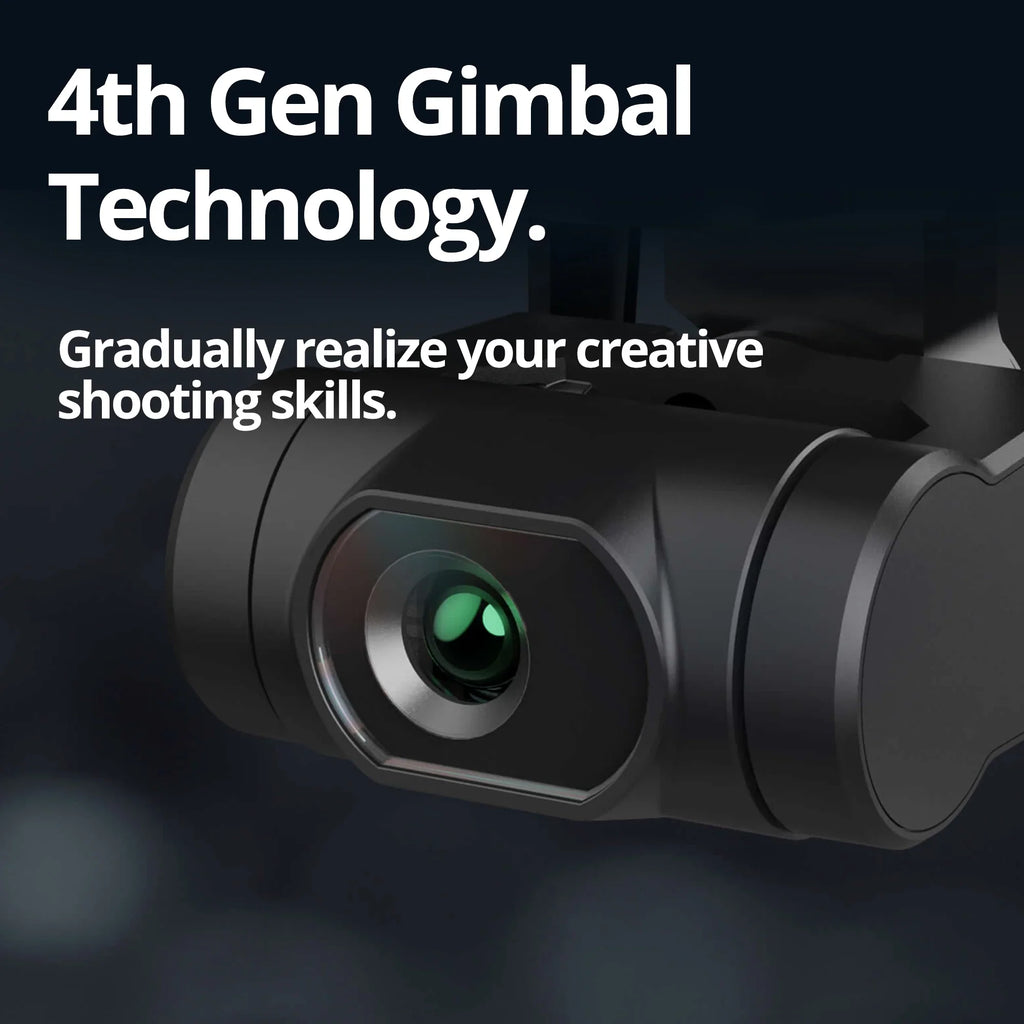 The Bigly Brothers Voyager Zino Drone, 249 Grams, 10km Range, 4K Ultra HD 30fps Camera, 3-Axis Ultra Stable Gimbal, 135mins Flight Time AI-Powered Follow Me, Big Baller Combo!
