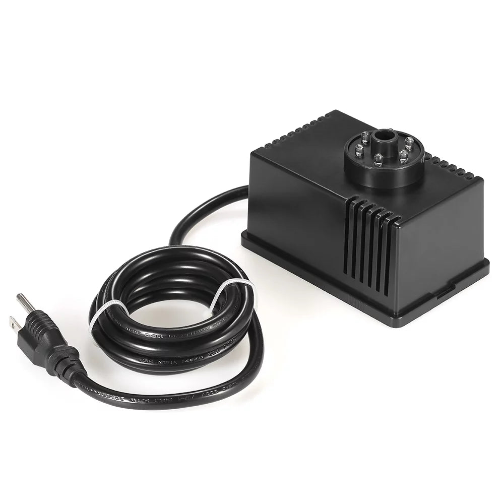 Lixada LED Light Submersible Water Pump 10W for Fish Aquarium Bird Bath Garden Pond Fountain 600L/H AC