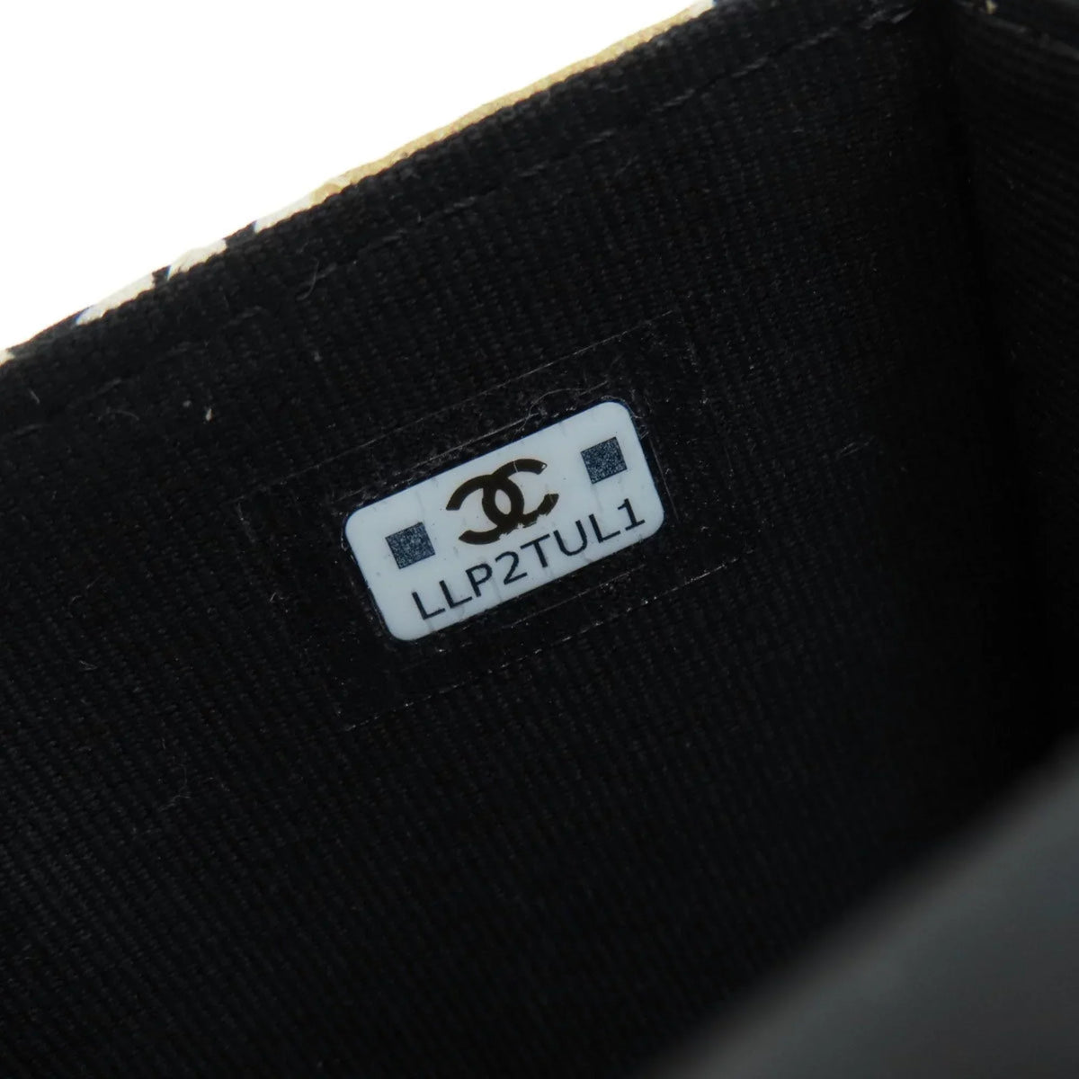 Pre-Owned Chanel Chain Shoulder Coco Mark Bag Cotton Women's CHANEL (Good)