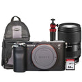 Sony Alpha a7C Full-Frame Mirrorless Camera Black with Tamron 28-75mm Di III RXD Lens Accessory Kit