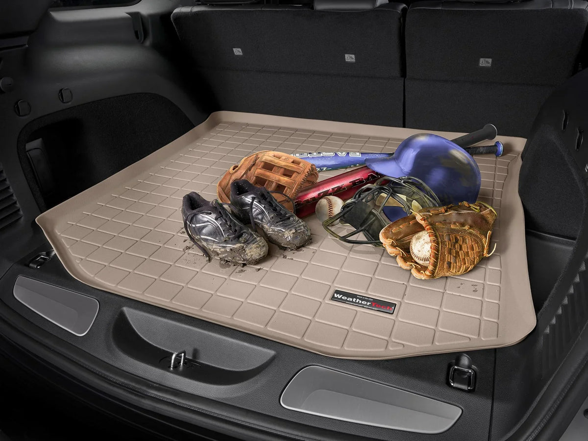 WeatherTech Cargo Trunk Liner compatible with 2020-2024 Subaru Outback - Behind 2nd Row Seating, Tan