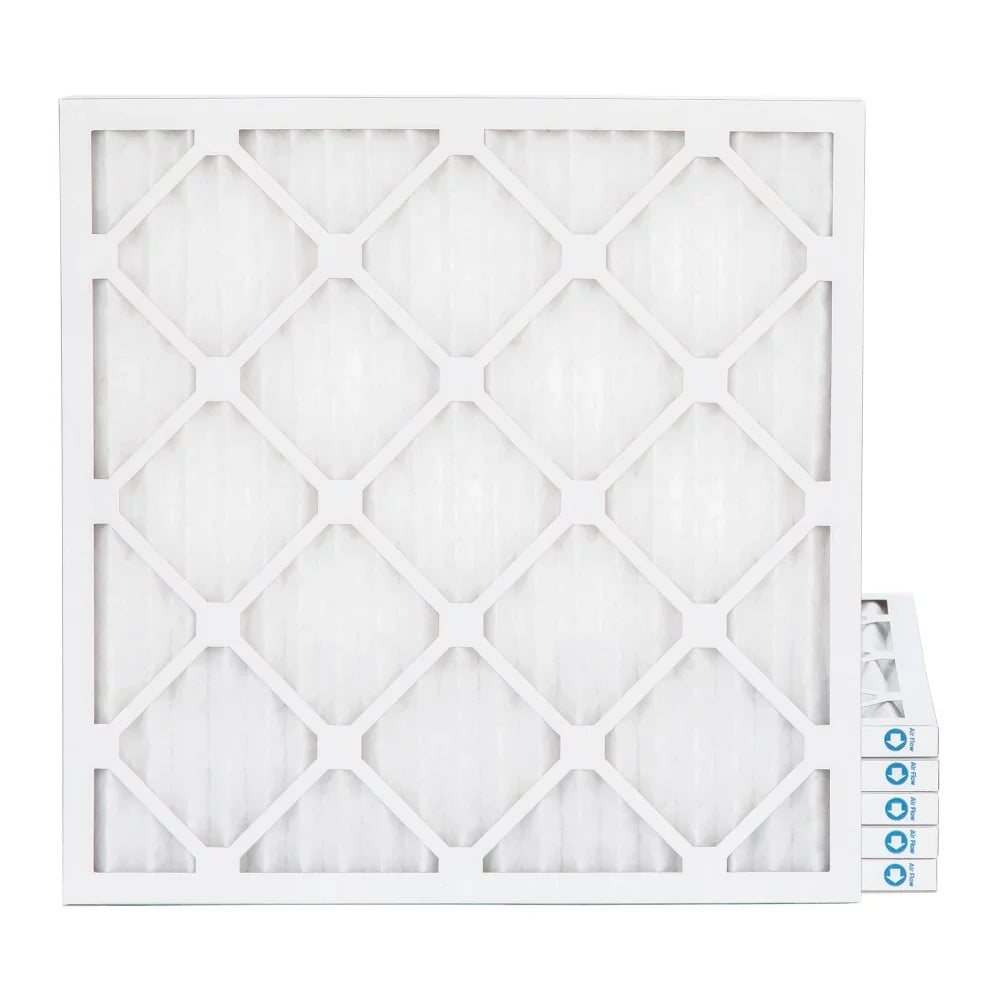 Pamlico Air 20x22x1 MERV 8 Pleated AC Furnace Air Filters. Quantity 6. (Actual Size: 19.5 x 21.75 x 0.75 Inches)