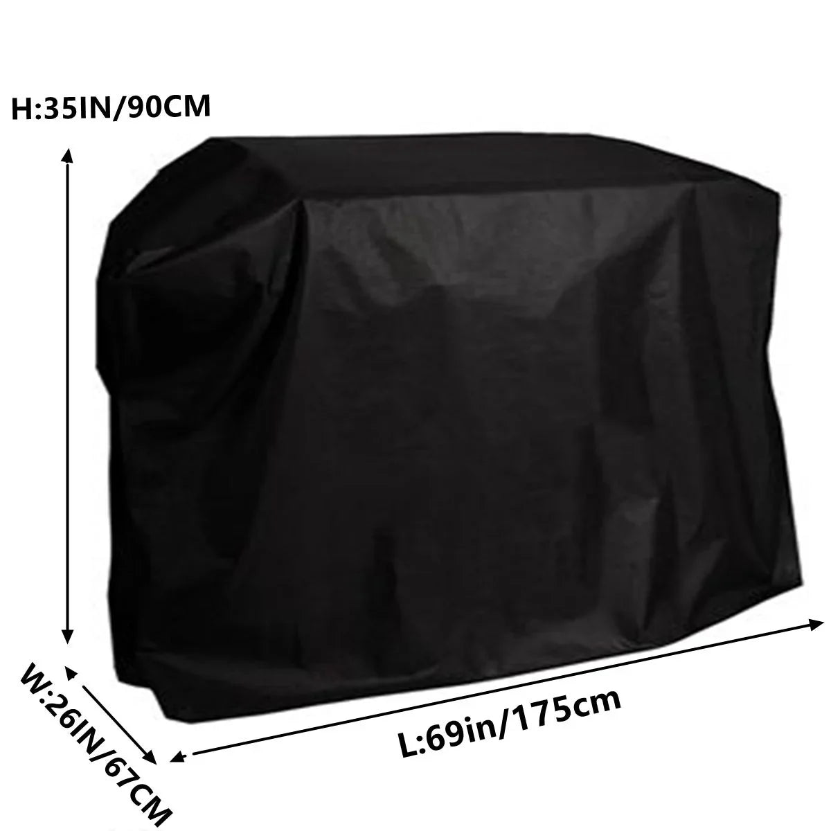 Heavy Duty 600D Polyester Enclosure Fits 5482 Blackstone 36 inches Griddle Cooking Station with Hood,Also for Blackstone 28 inch XL,Outdoor Flat Top Gas Grill Enclosure with Straps