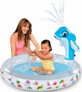 Imperial Home Inflatable Spraying Dolphin Pool Toy