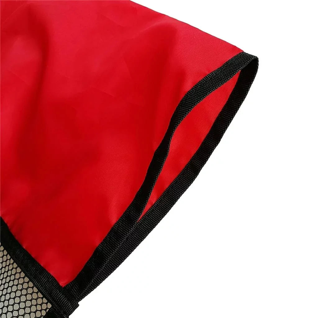 AMLESO 5xFloating Pool Noodle Chair Net Mesh Float Swimming Seat Red