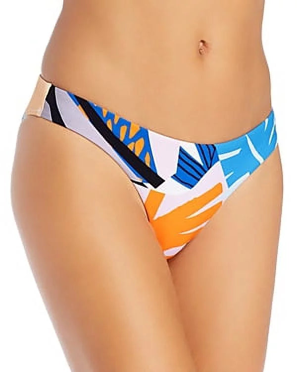 Red Carter SUNBURST MULTI Elle Hipster Bikini Swim Bottom, US X-Small