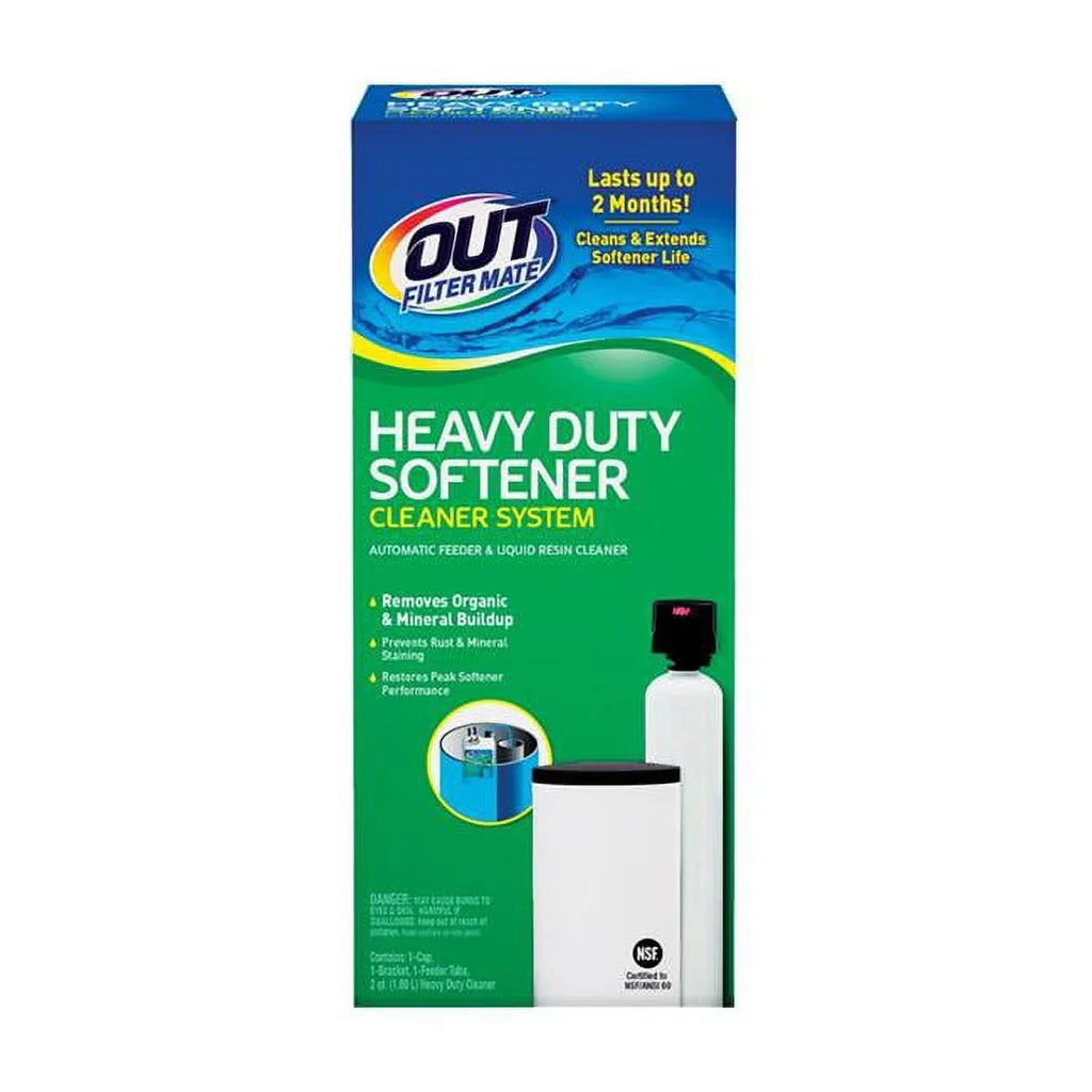 OUT Filter Mate Softener Cleaner System Kit Liquid 64 oz