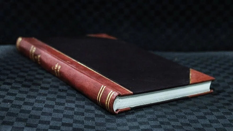 Nye and Riley's railway guide, by Edgar W. Nye and James Whitcomb Riley; illustrated by Baron de Grimm, E. Zimmermann, Walt. McDougall, and others (1889) [Leatherbound]