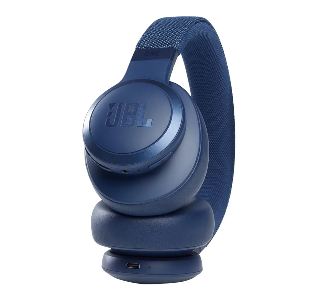 JBL LIVE 660NC Blue Wireless Over-Ear Noise Cancelling Headphones (Open Box)