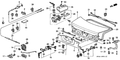 Genuine Honda Accord Trunk Lid Lower Panel Rear (1996-1997) OE 68510SV4V50ZZ