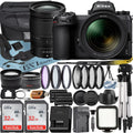 Nikon Z7 II Mirrorless Camera with NIKKOR Z 24-70mm f/4 S Lens + SanDisk 32GB Card + Case + Telephoto + Tripod + ZeeTech Accessory Bundle