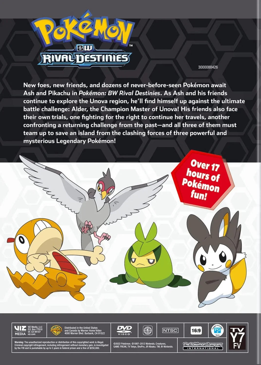 Pokemon: BW Rival Destinies (DVD), Viz Media,