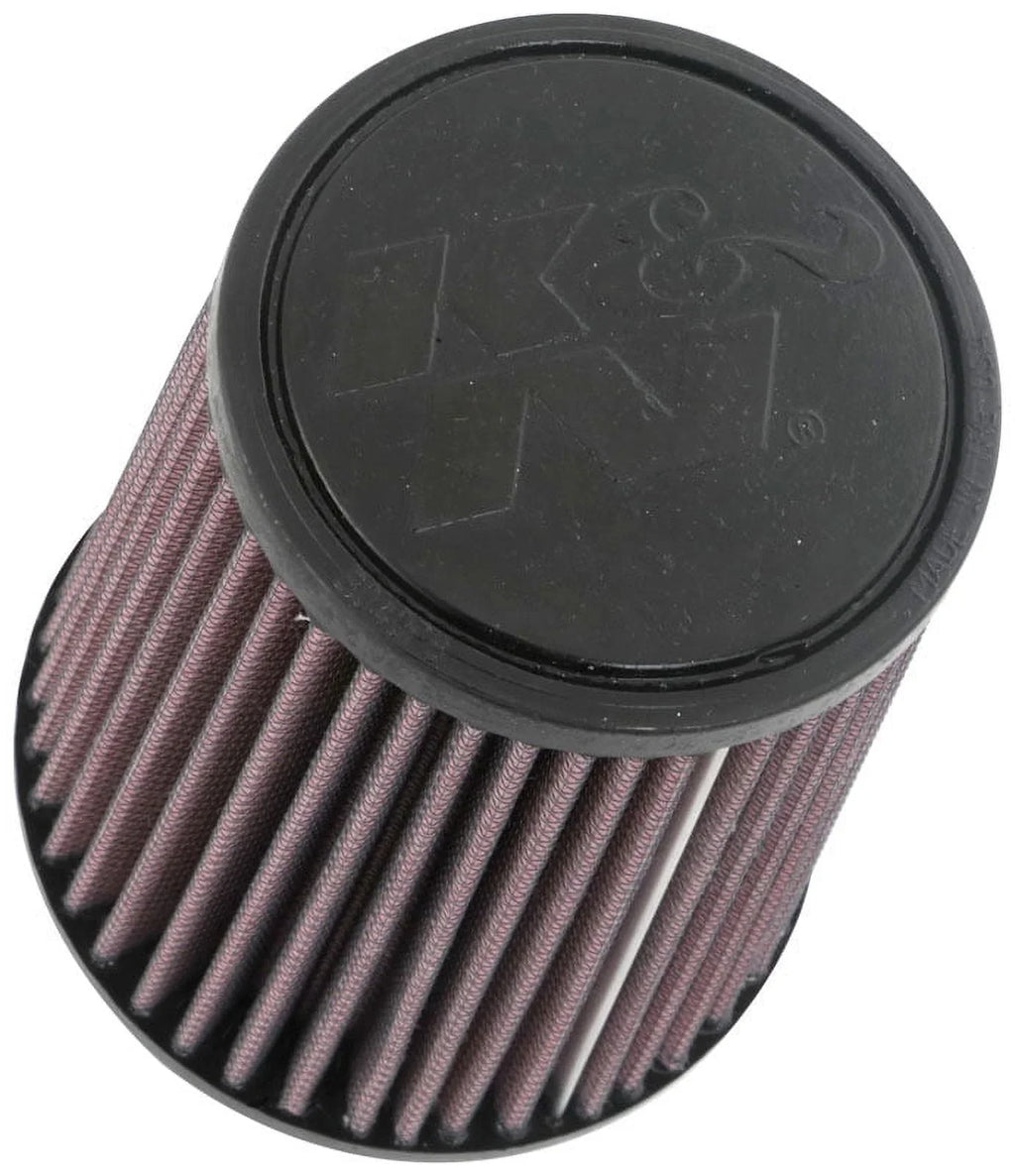 K&N Universal Clamp-On Air Filter: High Performance, Premium, Washable, Replacement Filter: Flange Diameter: 3 In, Filter Height: 6 In, Flange Length: 1.75 In, Shape: Tapered Round, RU-4650
