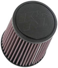 K&N Universal Clamp-On Air Filter: High Performance, Premium, Washable, Replacement Filter: Flange Diameter: 3 In, Filter Height: 6 In, Flange Length: 1.75 In, Shape: Tapered Round, RU-4650