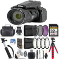 Nikon COOLPIX P950 Digital Camera + Spider Tripod + Case - 32GB Bundle