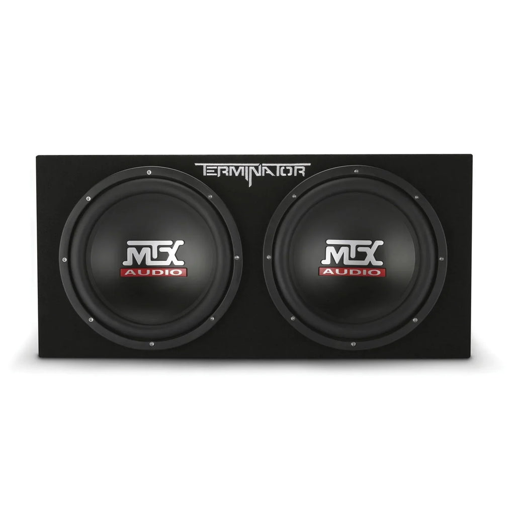 MTX TNP212D2 Dual 12'' Sealed 2Ω Enclosure & Mono Block Amplifier