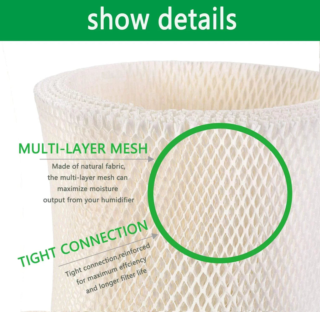 ITidyHome 4-Pack Replacement for Emerson MAF2 Moist air Wicking Humidifier Filter Pattern to Compatible with Emerson Part # MAF2 & Kenmore Part # 15508, Noma Part #EF2.