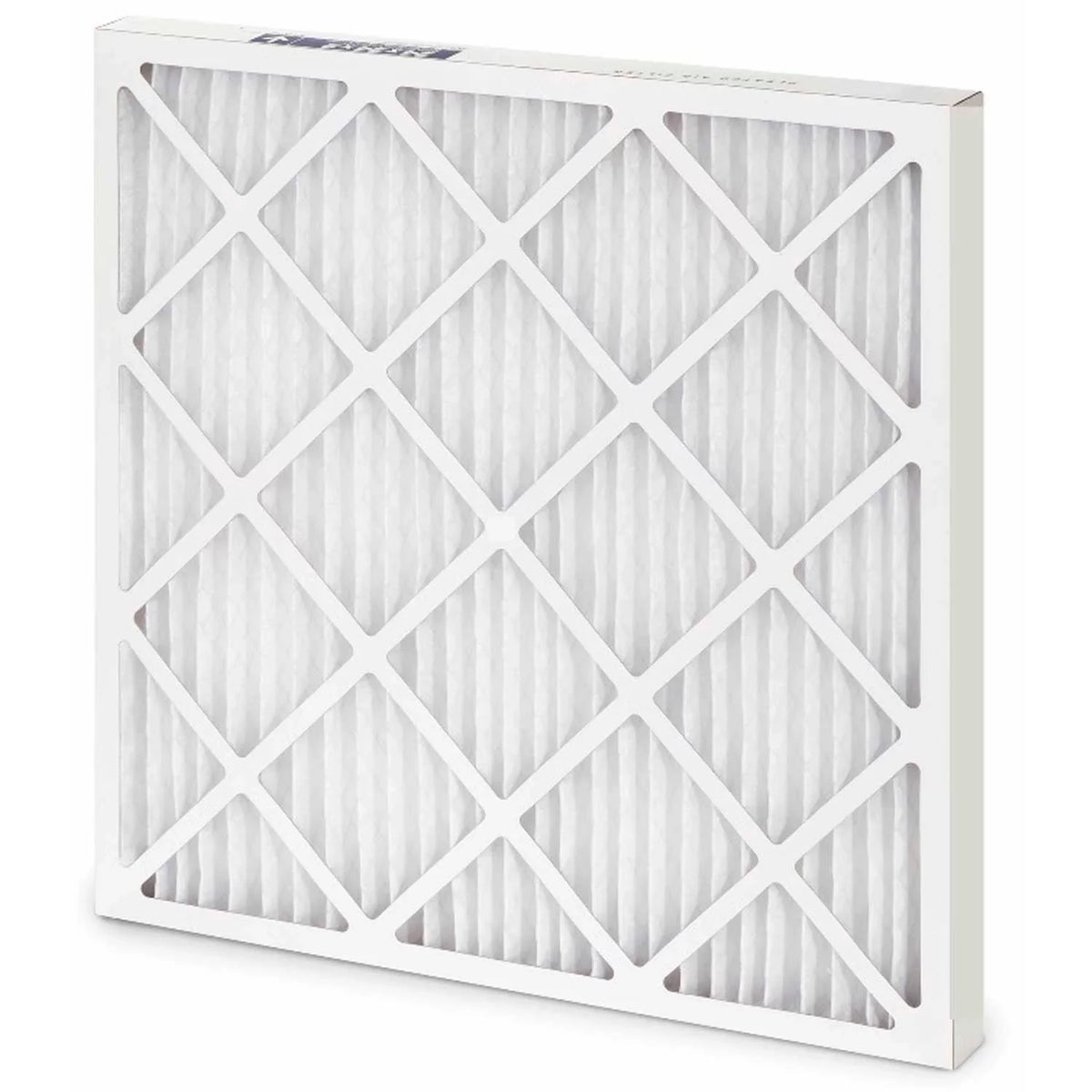 Global Industrial Standard Capacity Pleated Air Filter, MERV 8, Wire Backed, 12"Wx12"Hx1"D, Lot of 12