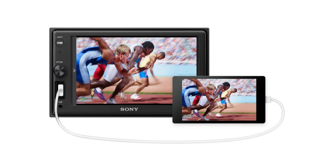 Sony XAV-1500 - Digital receiver - 6.2" Touch Screen Display - 55 Watts x 4 NEW