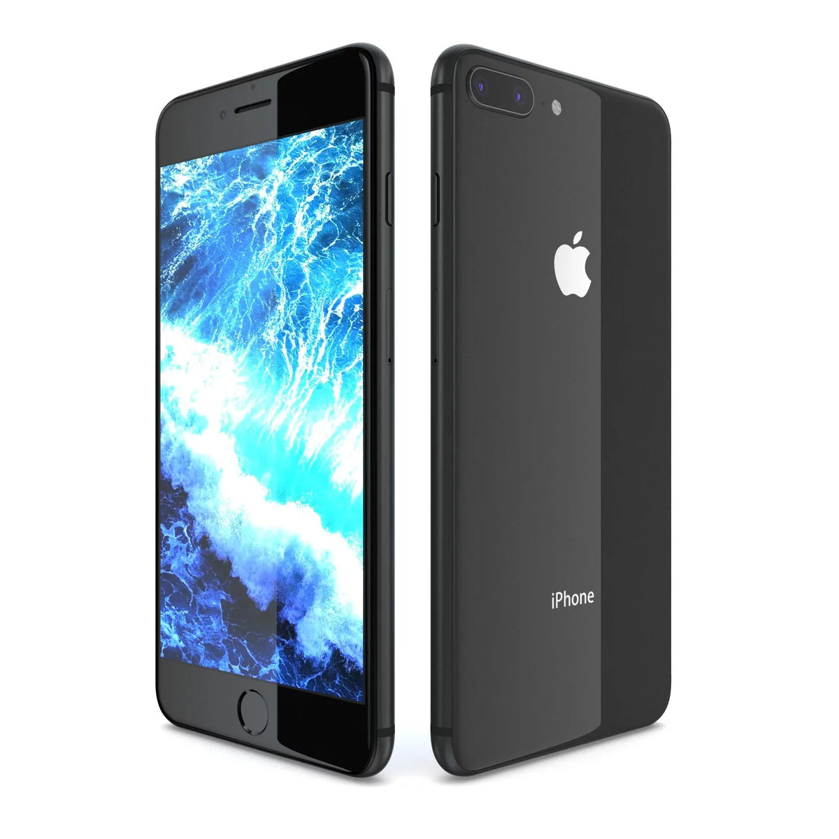 Restored Apple iPhone 8 Space Gray 4.7", 64 gb, GSM Unlocked Locked to AT&T TMobile Cricket (Refurbished)