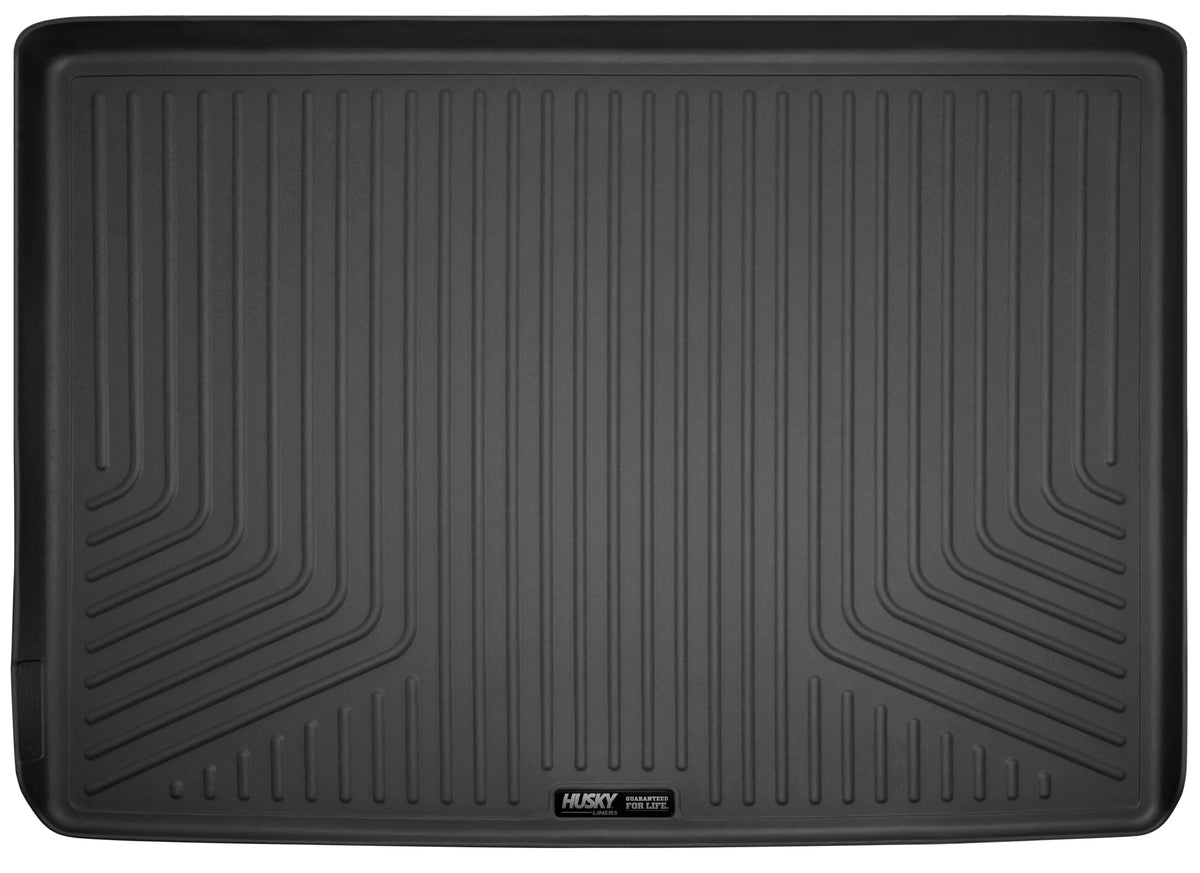 Husky by RealTruck - 28221 Compatible with 2015-19 Cadillac Escalade ESV, 2015-19 Chevrolet Suburban, 2015-19 GMC Yukon XL Cargo Liner Behind 3rd Seat Black