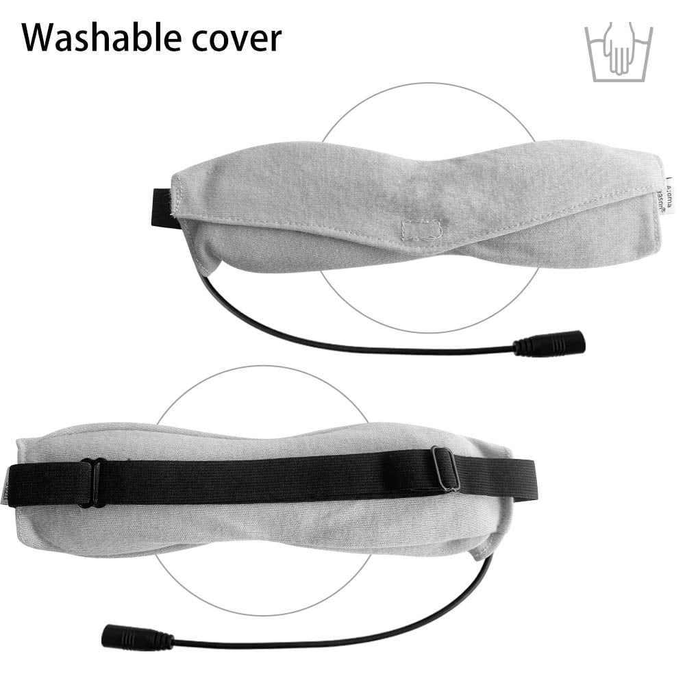 Aroma Season Heated Eye Mask Moist Treatment Warm Therapy to Unclog Glands, Relieve Dry Eye Syndrome