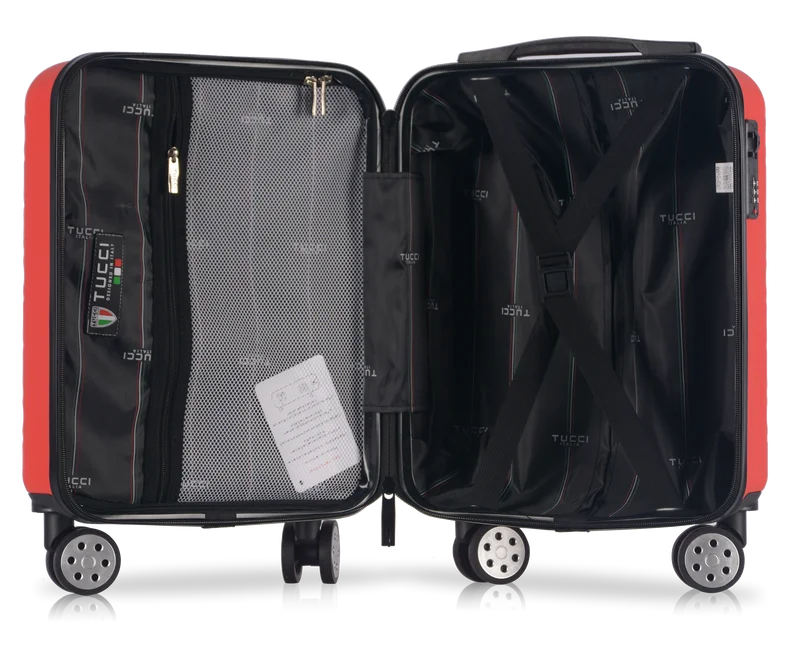 TUCCI Italy STORTA Carry On Hardside Luggage