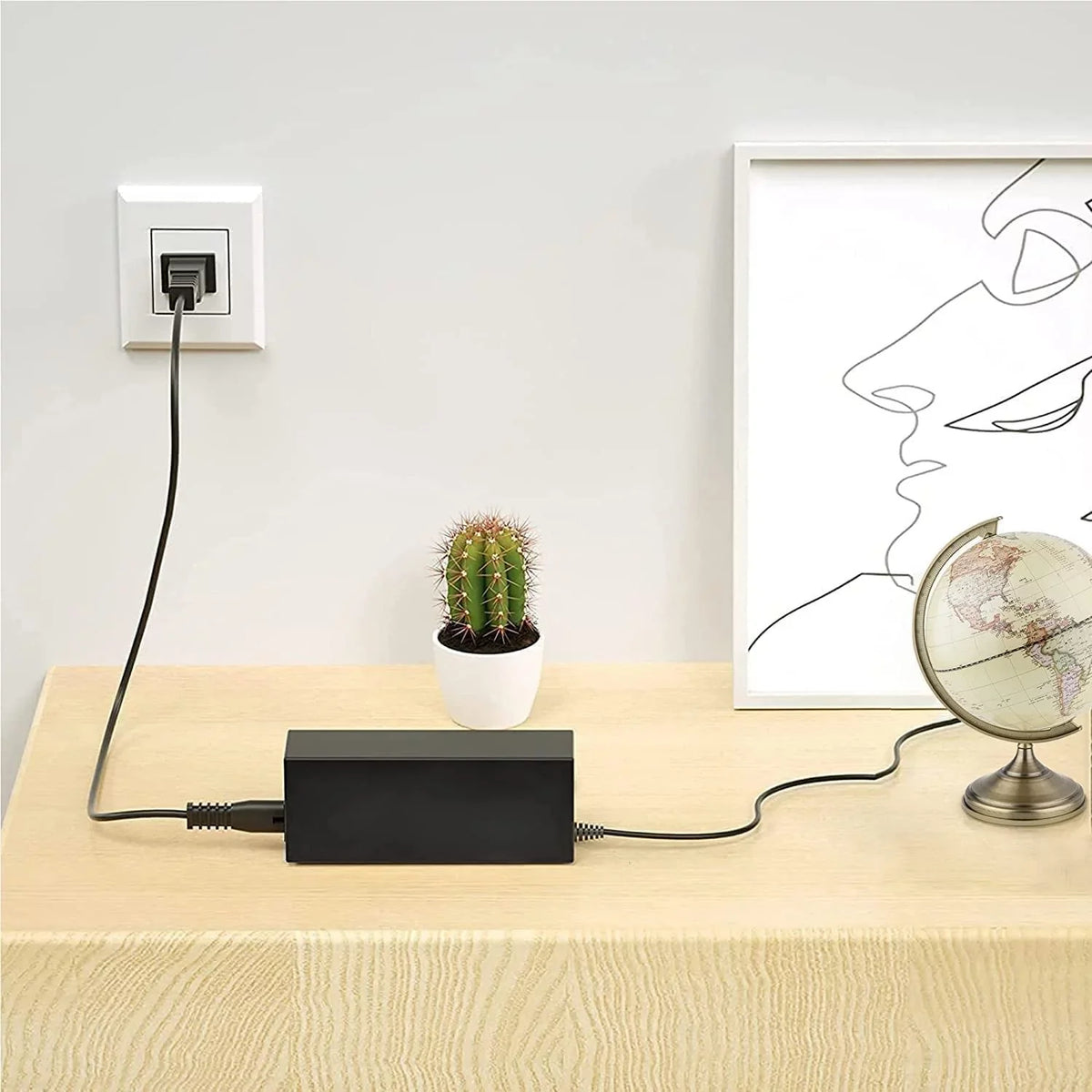 Guy-Tech 24V AC/DC Adapter Compatible with Samsung HW-F335,HW-F350,HW-F355,HW-F550,HW-F551,HW-FM35,HW-FM55,HW-FM55C HW-J355 HW-J370 HW-J450 HW-J550 HW-J551 Series SoundBar Power Supply Cord