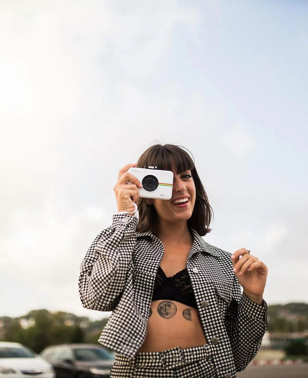 Polaroid Snap Instant Digital Camera with Zink Zero Ink Printing, White