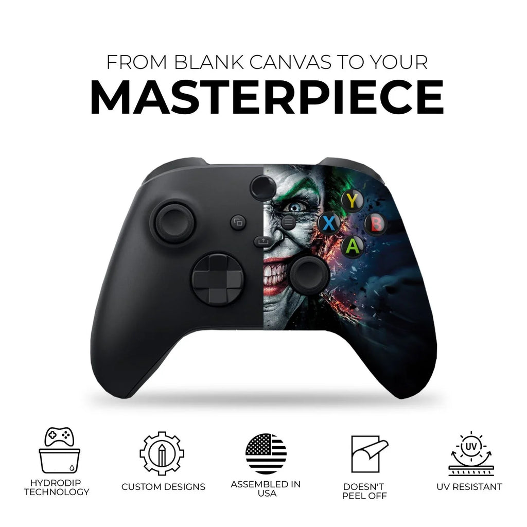 Dream Controller Original Wireless Custom Xbox One Controller - Works with Xbox One S/Xbox One X/PC/ Laptop with Windows 10, Custom Anti-Slip Gaming Controller with Bluetooth