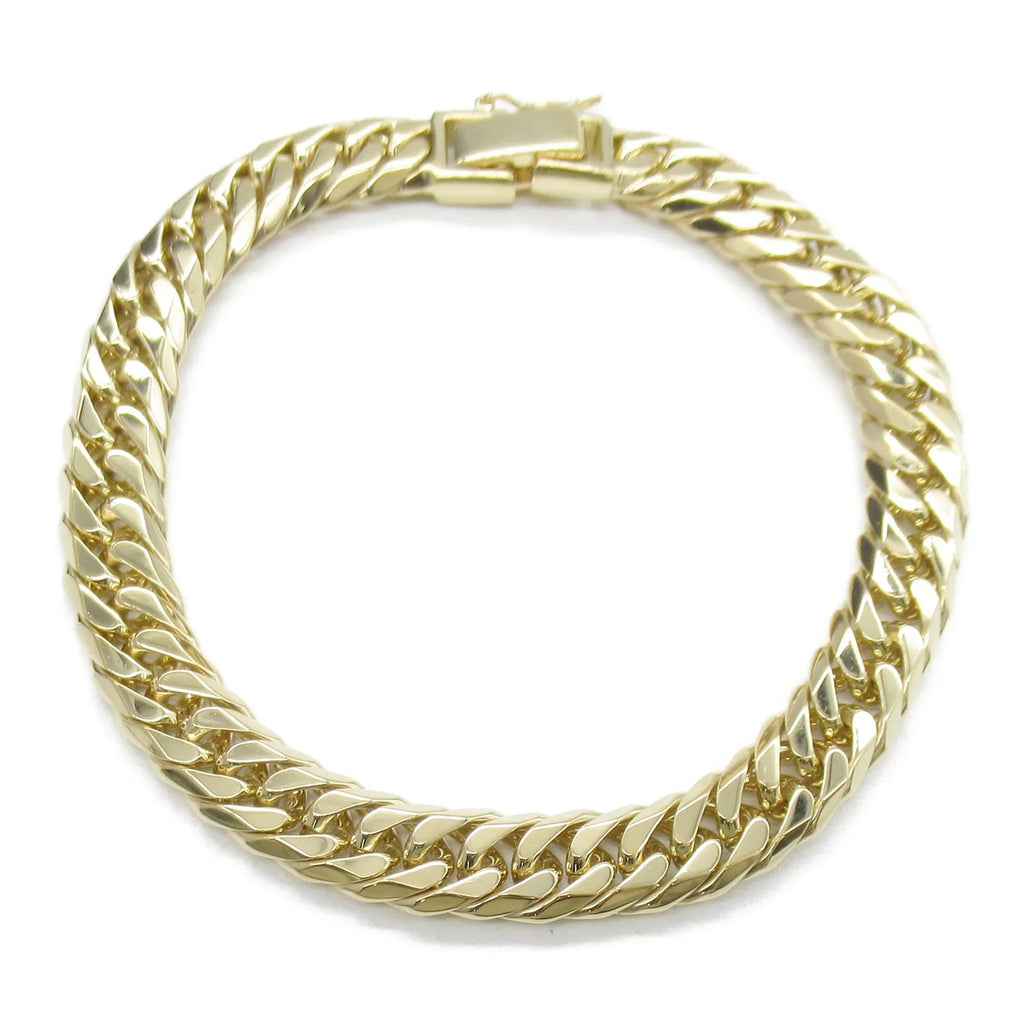 Pre-Owned JEWELRY 6 Men W Kihei Bracelet Gold K18 (Yellow Gold) (Good)