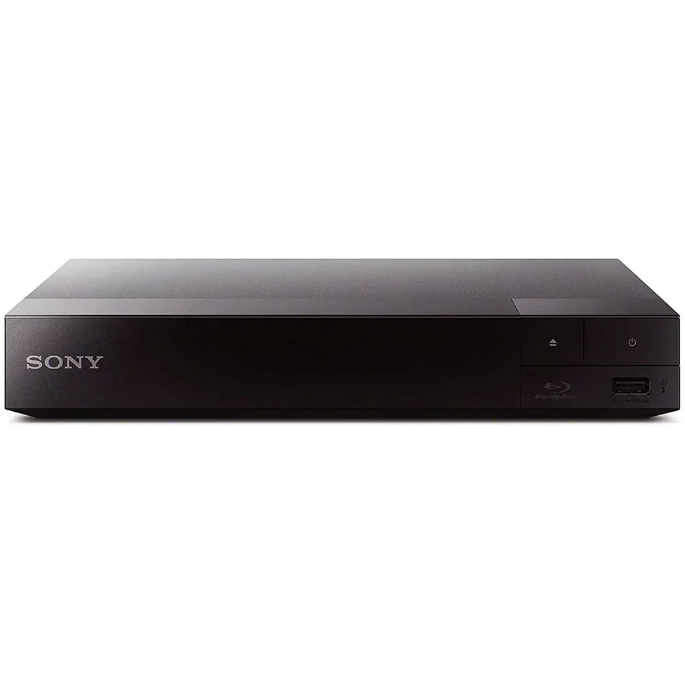 Sony BDPBX370 Streaming Disc Player with WiFi Bundle with Deco Gear 6FT Universal 4K HDMI 2.0 Cable with 28AWG Pure Copper Conductors and Microfiber Cleaning Cloth