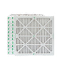 3 Pack of 20x20x2 MERV 13 Pleated 2" Inch Air Filters by Glasfloss. Actual Size: 19-1/2 x 19-1/2 x 1-3/4