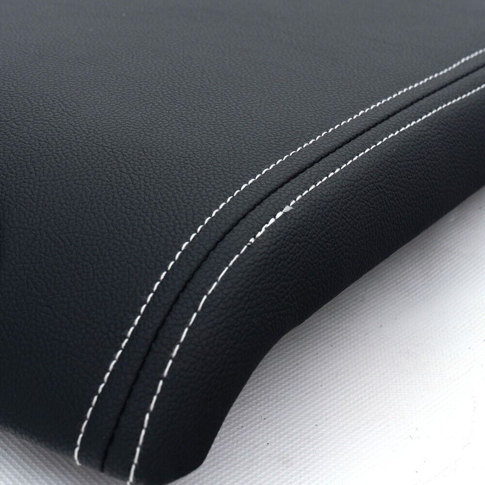 Teledu Center Console Arm Rest Lid Shield Fit For F150 2009-2014 Ford F-150 Black New