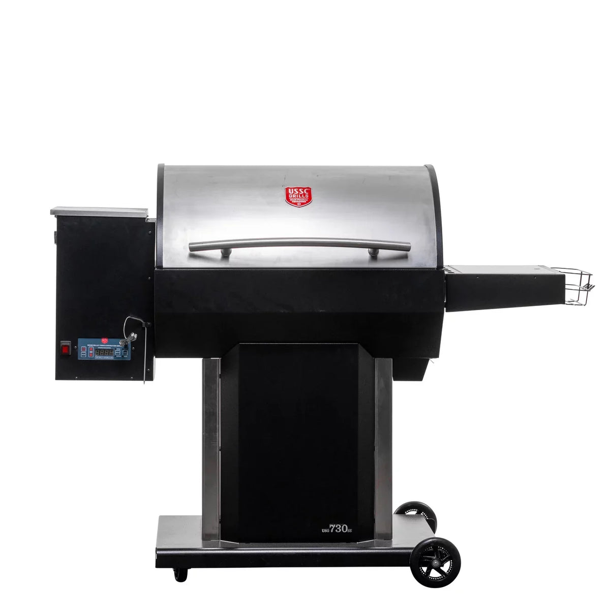 USSC Grills 730 sq in. Stainless Steel Plank Pellet Grill