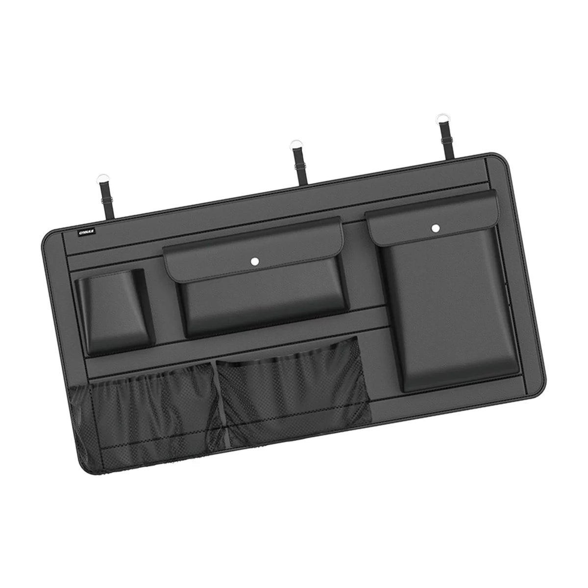 Car Back Seat Trunk Hanging Organizer 90cmx45cm Saving Space Easily Install Long-lasting with Multiple Pockets for SUV Truck