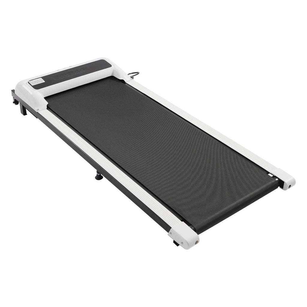 ZhdnBhnos 600W 2.25HP Electric Home Treadmill 2 in 1 Under Desk Walking Jogging Pad Portable Motorized Fitness Running Machine Remote Control