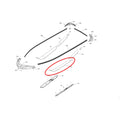 Sea-Doo New OEM Left Hand Center Carpet RTX 291004512