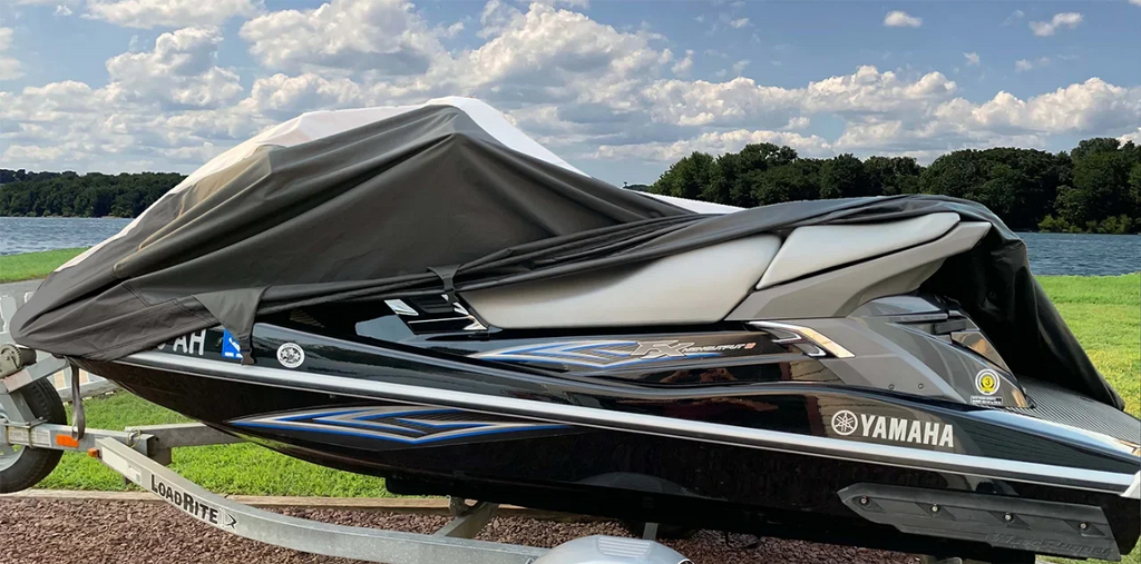 SUPER HEAVY-DUTY PWC 600D JET SKI Enclosure Compatible for Sea Doo Sea-Doo RXX 2001 2002 Jet Ski Shield PWC Protection 2 Seater