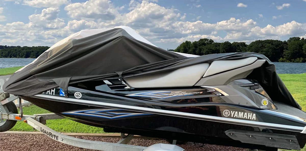 SUPER HEAVY-DUTY PWC 600D JET SKI Shield Compatible for Sea Doo Sea-Doo Bombardier RXP RXP-X 2004-2009 Jet Ski Trailerable Protection