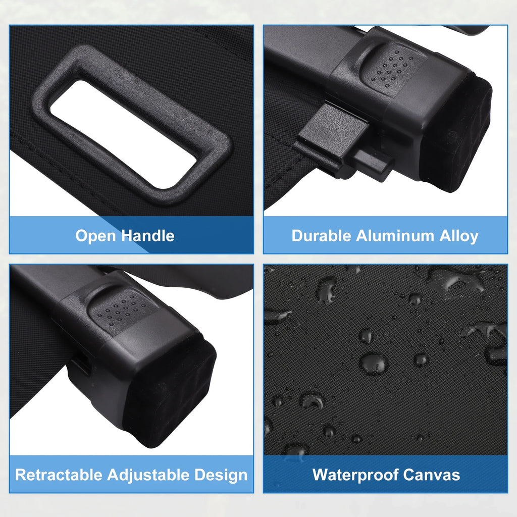 Unique Bargains Retractable Cargo Enclosure for Subaru Forester 2019-2023 Waterproof Non Slip SUV Rear Trunk Shielding Shade