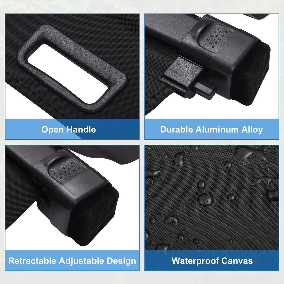 Unique Bargains Retractable Cargo Enclosure for Subaru Forester 2019-2023 Waterproof Non Slip SUV Rear Trunk Shielding Shade